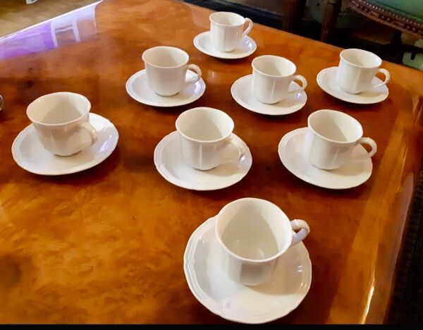 Tasses à café villeroy&boch modèle manoir