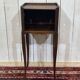 19th-century bedside table in cherry wood