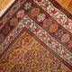 Handmade antique Persian Kurdish rug 125cm x 235cm 1880s - 1B414