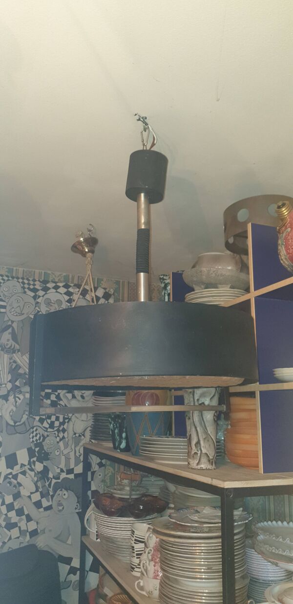 Lampe suspendue italienne années sixties