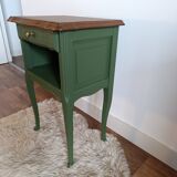 Set of 2 freshly restored bedside tables