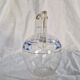3 Antique Pieces Cut Crystal, Enameled - Early 20th Century