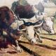 Tableau de Jean Laurent - Les Boeufs