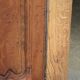 Magnificent 18th century corner cabinet. Solid oak and cherry.