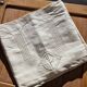 2 Art Nouveau monogrammed pillowcases