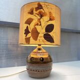 Lampe de table en céramique de Georges Pelletier années 70