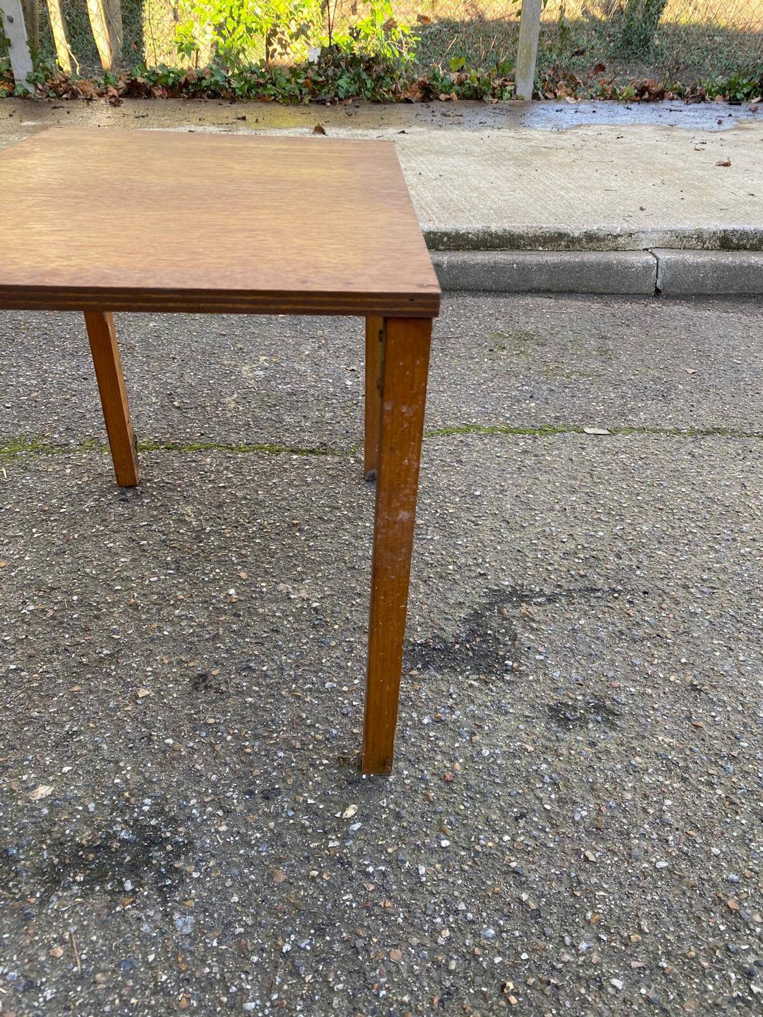 Table basse scandinave rectangulaire en bois