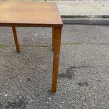 Rectangular Scandinavian coffee table in wood