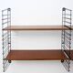 Corner wall shelf Tomado in teak wood