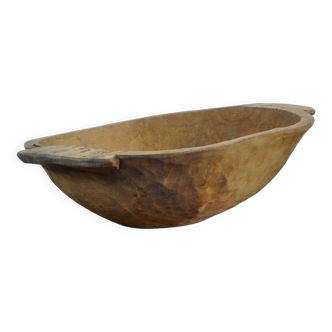 Handmade Wooden Dough Bowl, 1900’s