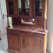 Solid oak buffet around 1900s