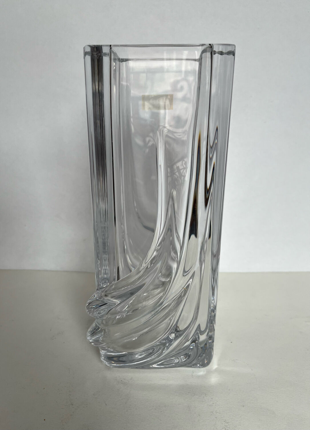 Daum crystal vase