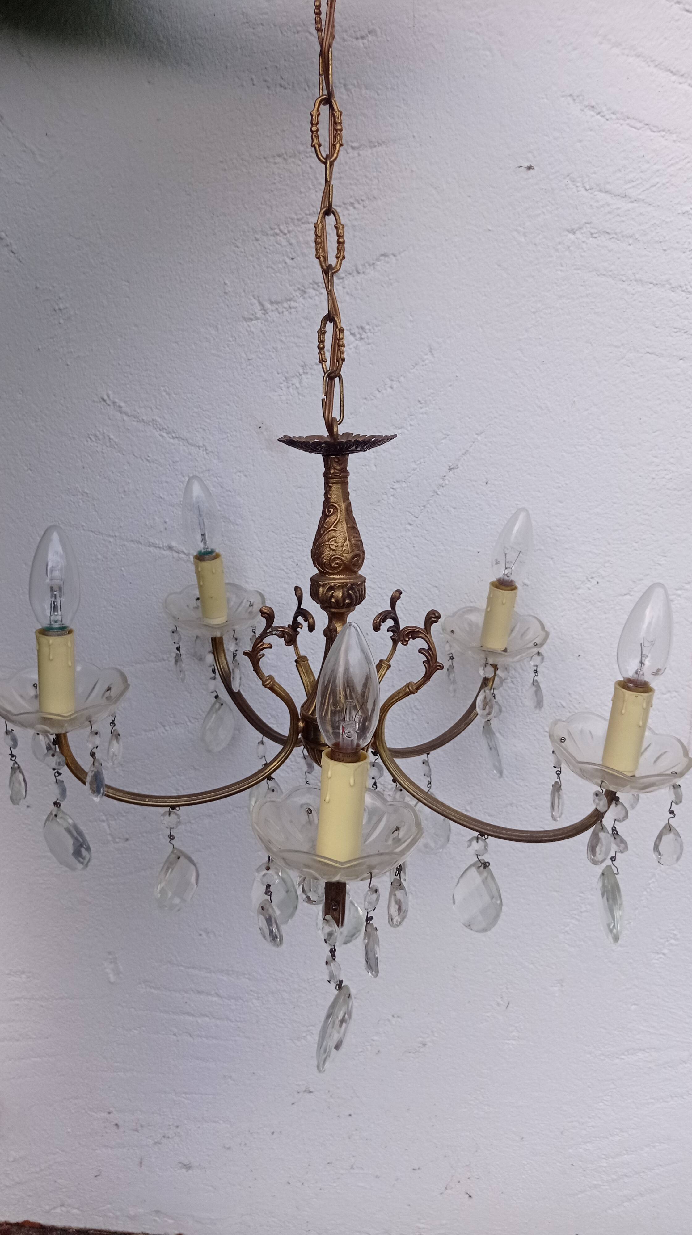 Tassel chandelier