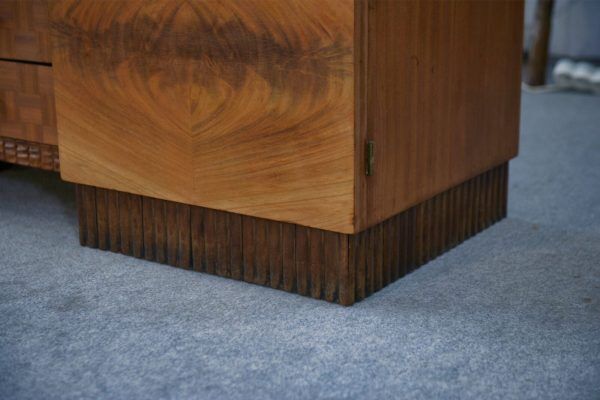 Art Deco Walnut Buffet, 1930s