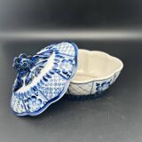 Decorative blue porcelain box – 1224d8