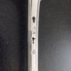 Silver metal serving spoon