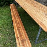 Guinguette table and benches