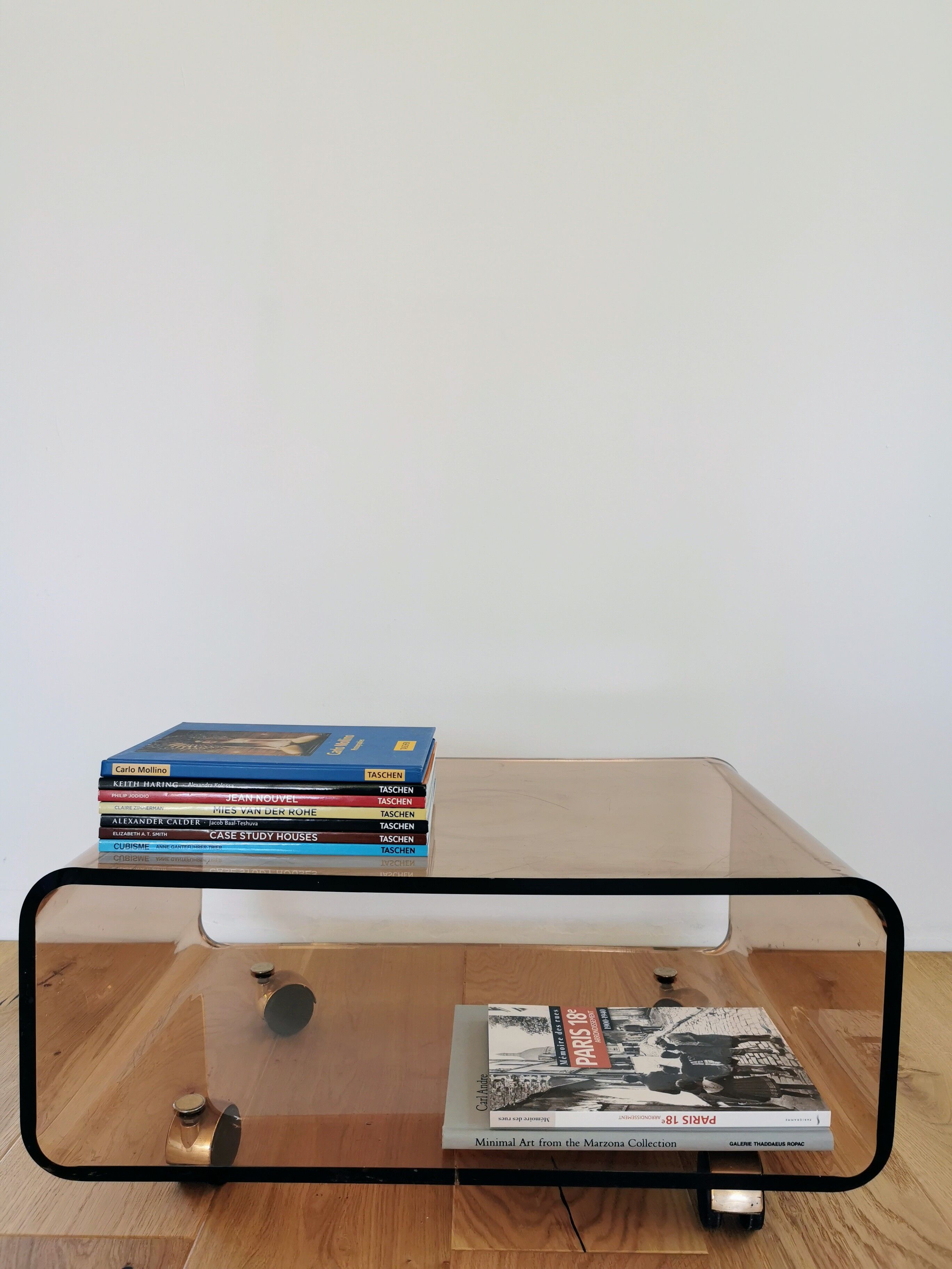 Plexiglas TV stand
