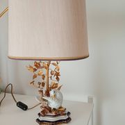 Sèvres porcelain lamp with Giulia Mangani signature