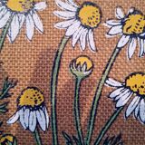 Oil on flaxseed canvas on chamomile wood