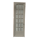 Portes de séparation à petits carreaux biseautés, XXème siècle