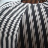 Antique ceramic lamp, L&C creation, lampshade refurbished