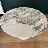 Knoll Saarinen D120 Arabescato table matt