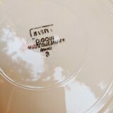 Duo of dishes Digoin Sarreguemines Bastia