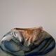Art vase in raku pottery signed by Tony Evans.