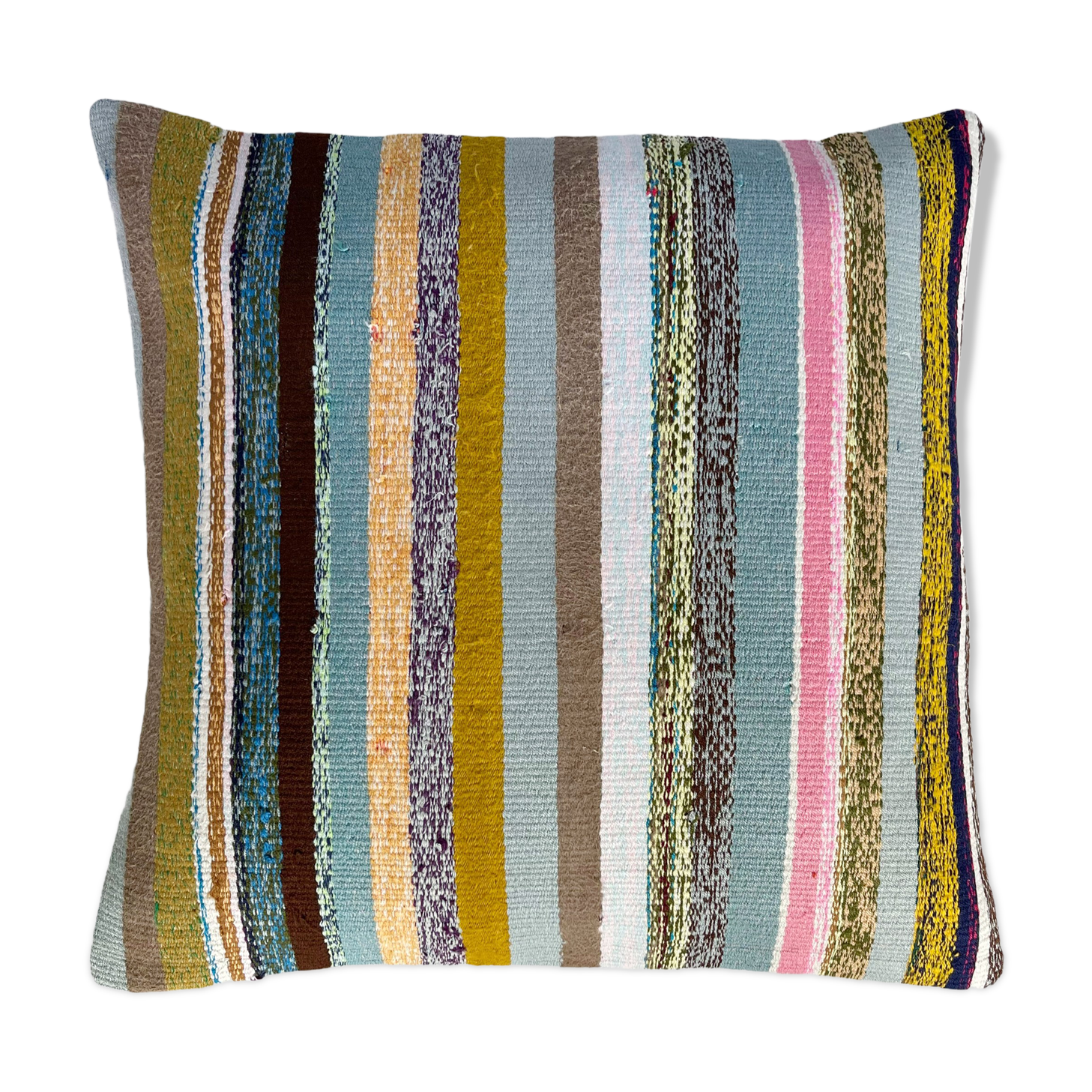 Housse de coussin Kilim turque vintage, 60 x 60 cm