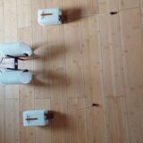 Scandinavian suspension with its two wall light