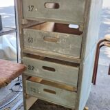 Meuble de métier à tiroirs