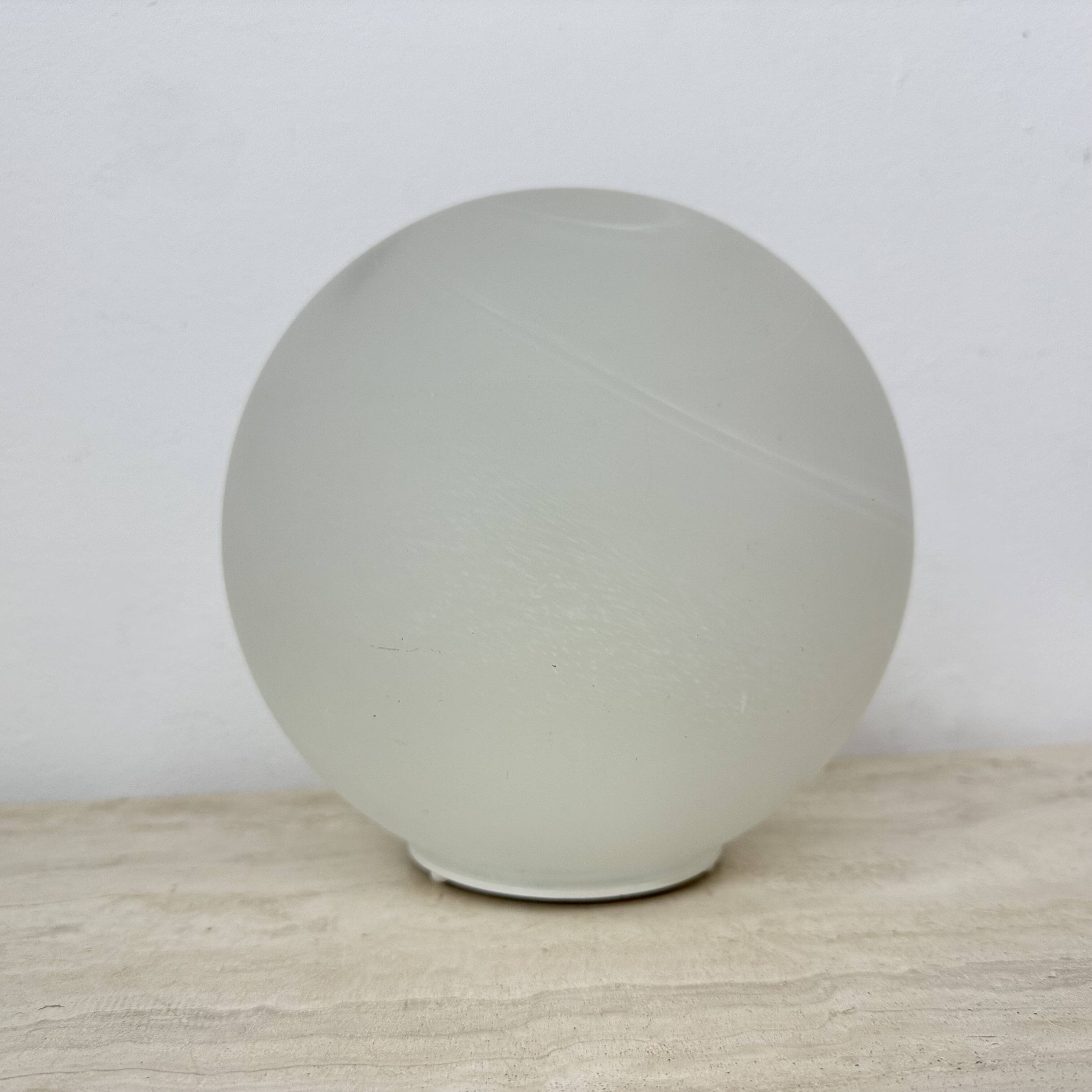 Vintage Wofi leuchten glass table lamp Mars