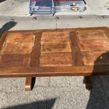 Solid oak coffee table