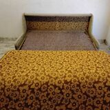Convertible sofa, vintage Ducal bench