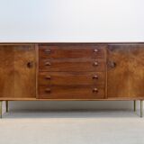 Walnut and Brass Sideboard by William Watting for Fristho