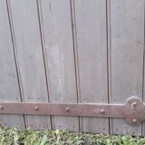 Wooden barn cellar or outbuilding door