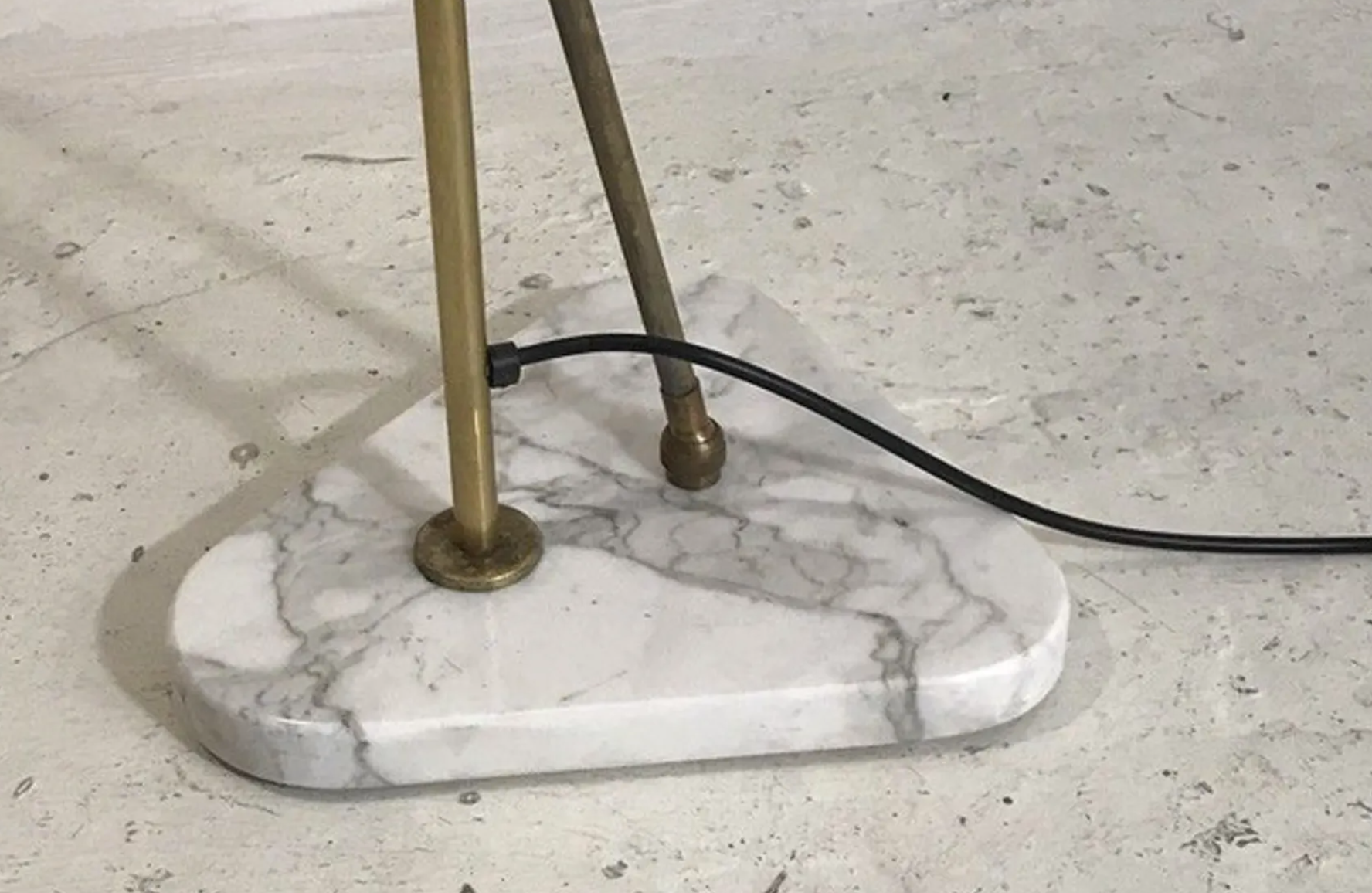 Italian lamppost in the style of the 50s