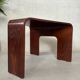 Vintage 'bentwood' side table Ekornes 1990s
