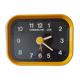 Vintage yellow Jazz wall clock