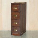 Restored Art Deco oak filing cabinet circa 1920