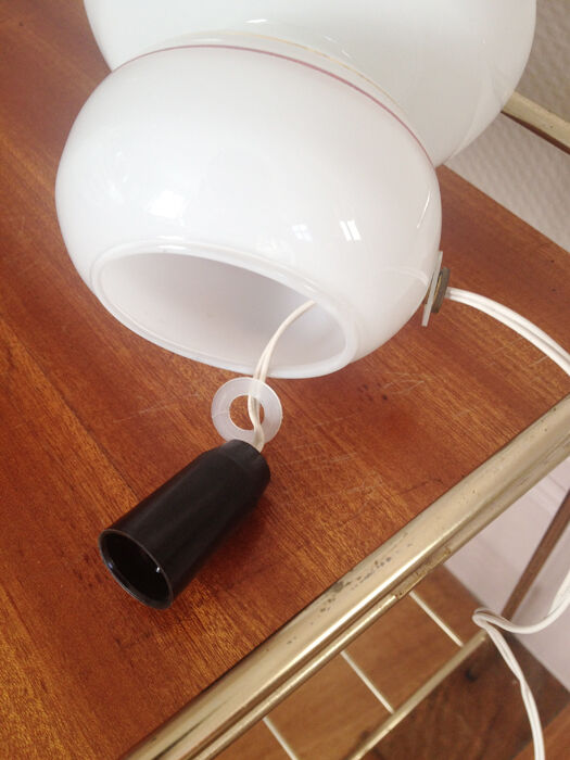 Vintage mushroom lamp, 1950