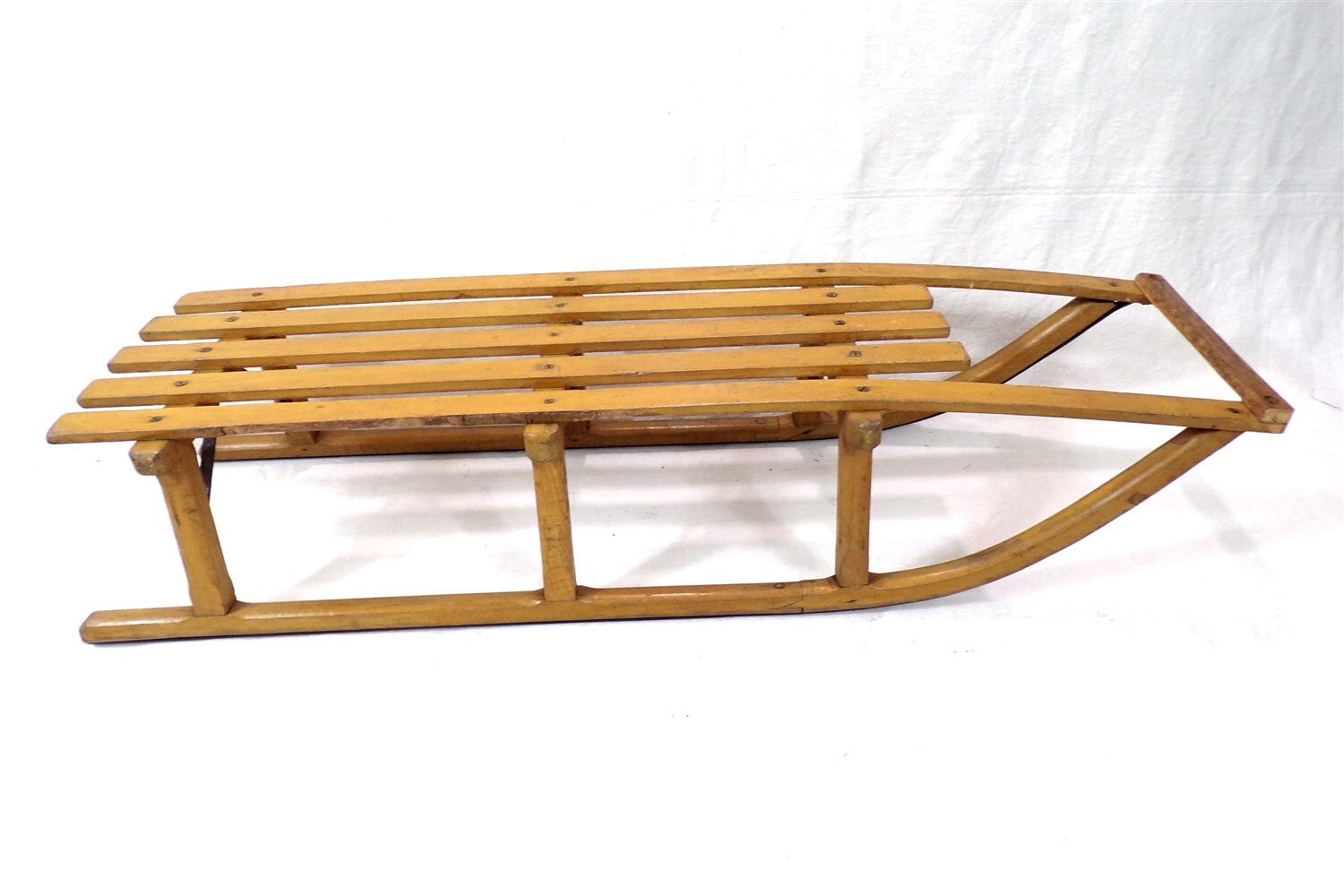 Old wooden sled