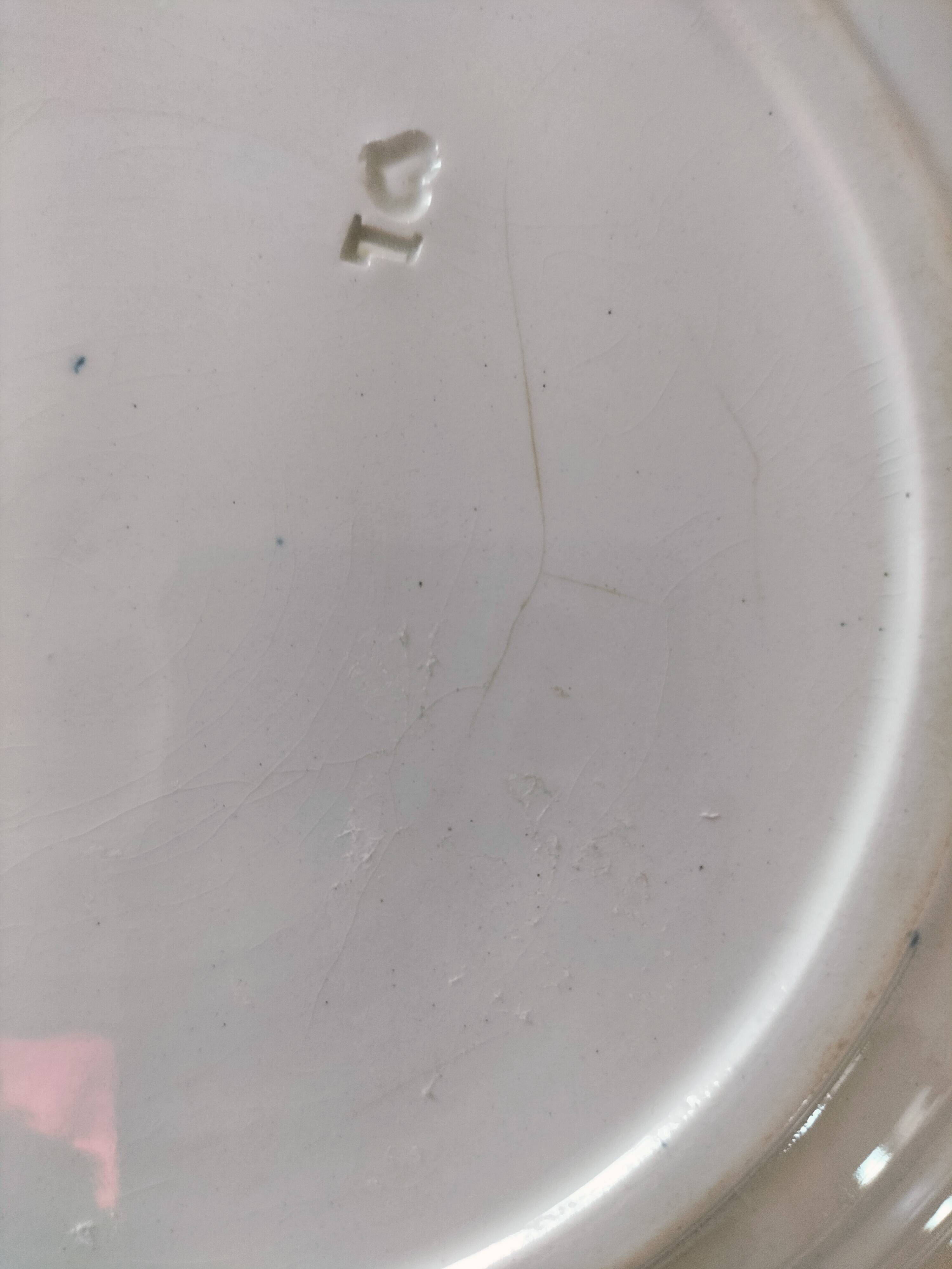 Plate KG Lunéville model Delft