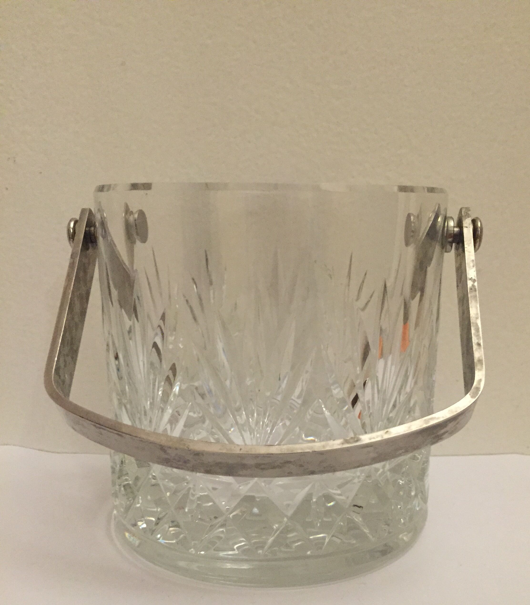 Saint Louis Crystal ice bucket