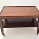 Rectangular Walnut Coffee Table by Paolo Buffa with Casters, Italy