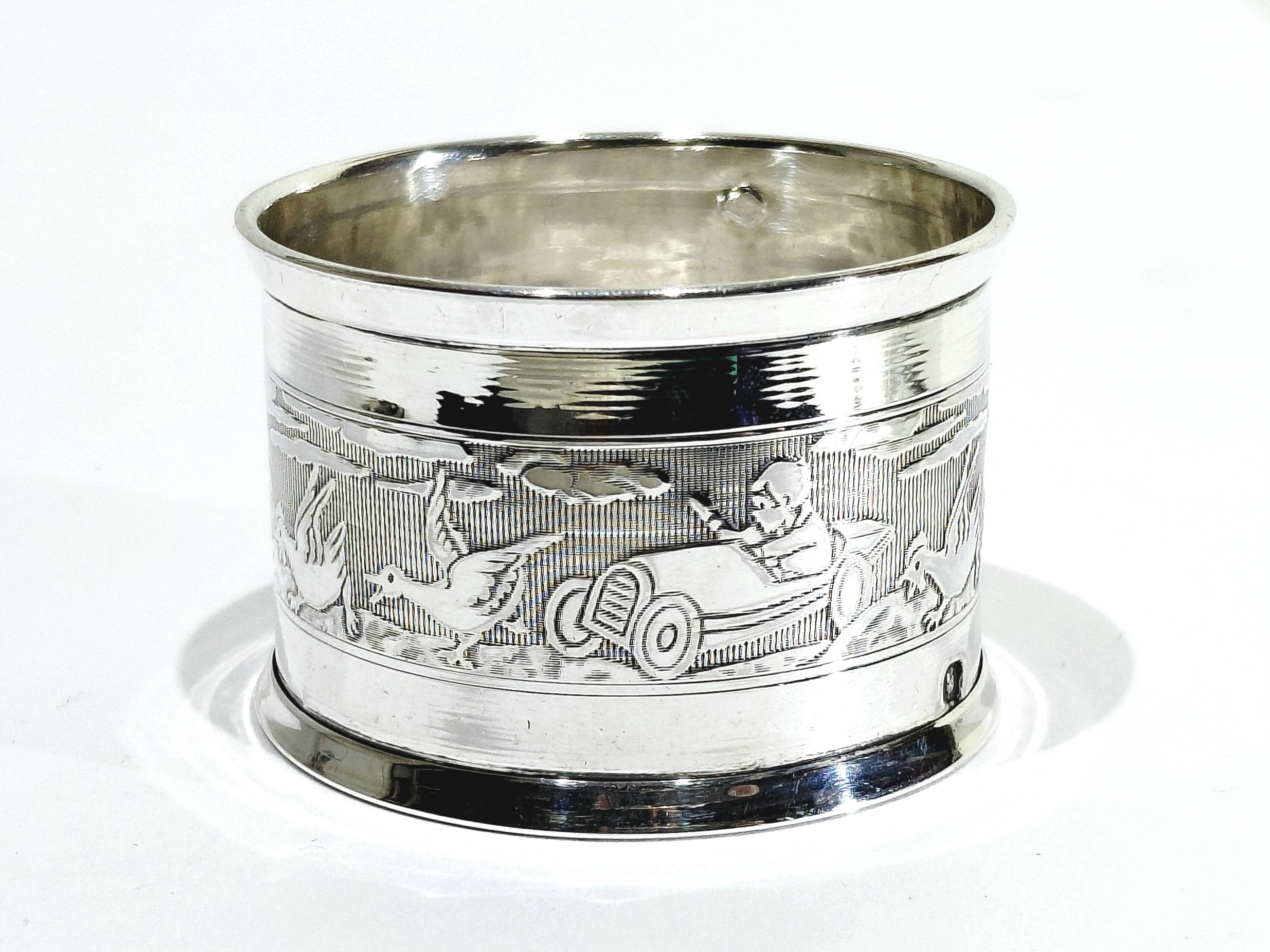 SILVER NAPKIN RING