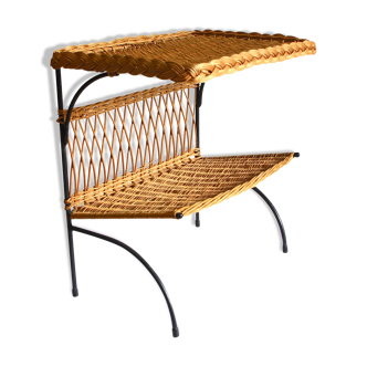 Table d’appoint en rotin