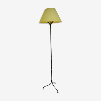 Floor lamp in wrought iron and bronze 50