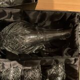 Set of crystal glasses